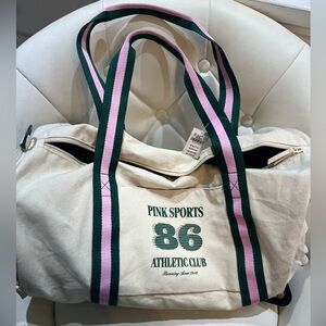 Pink Duffle Bag